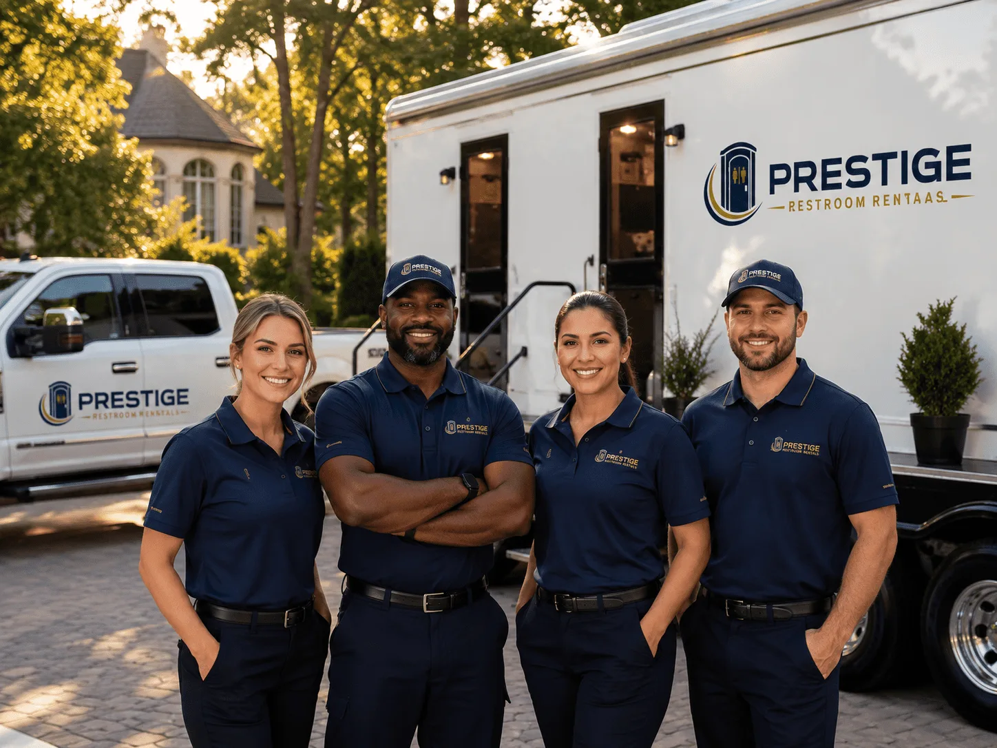 Trusted Luxury Portable Restrooms company in Pledger, TX